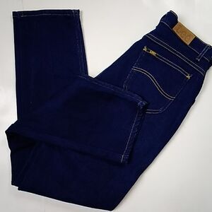 Vintage 70s 80s Lee Made In USA Union High Waisted Women Jeans 12M